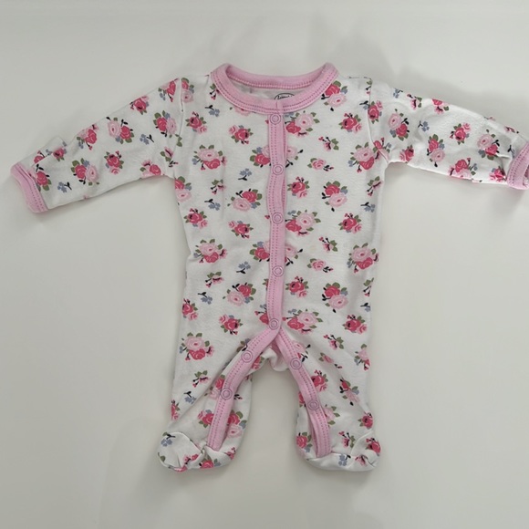 3 PREEMIE Button Up Onesies - Picture 4 of 7